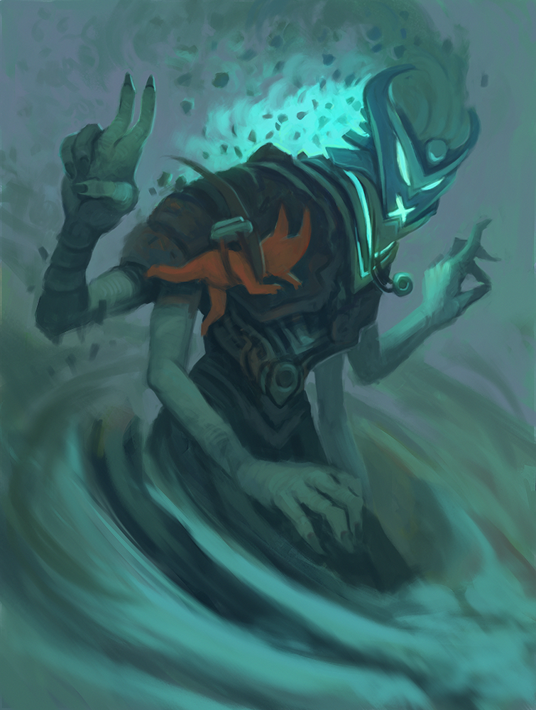 Tidal Lord Gii - 8.5" x 11