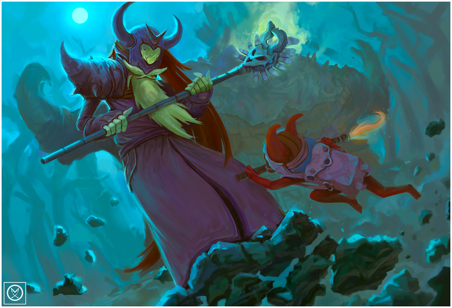 Forgotten Wizard - 8.5"x 11"