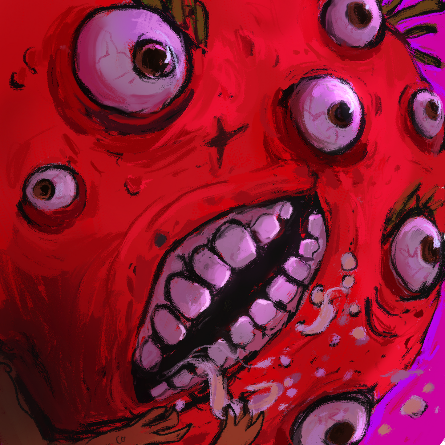 Tomato Devil - 6" x 6"