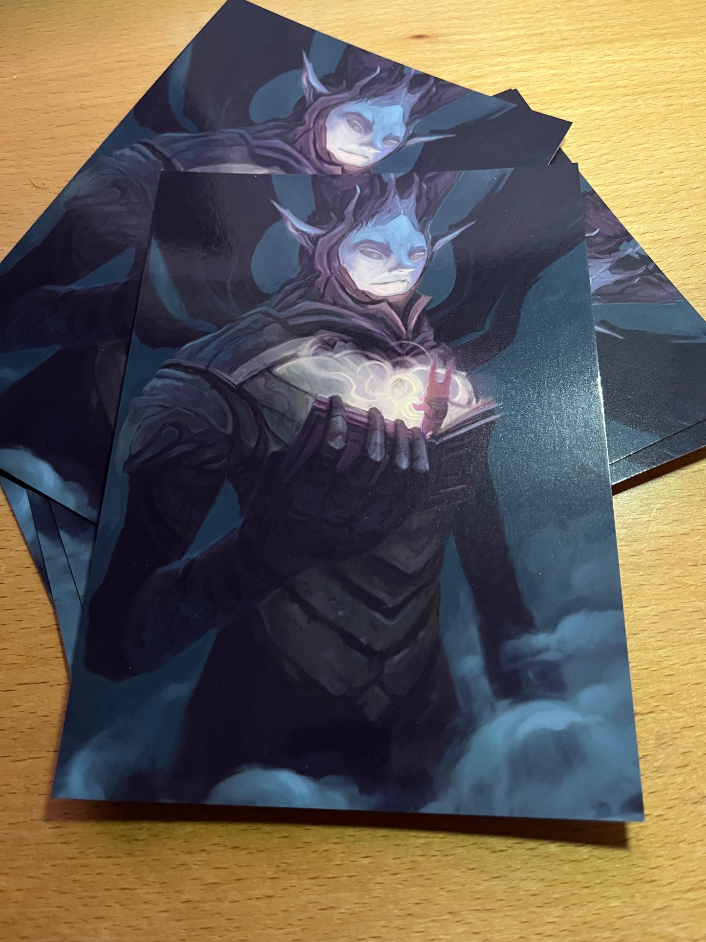 Postcard - Book of Night