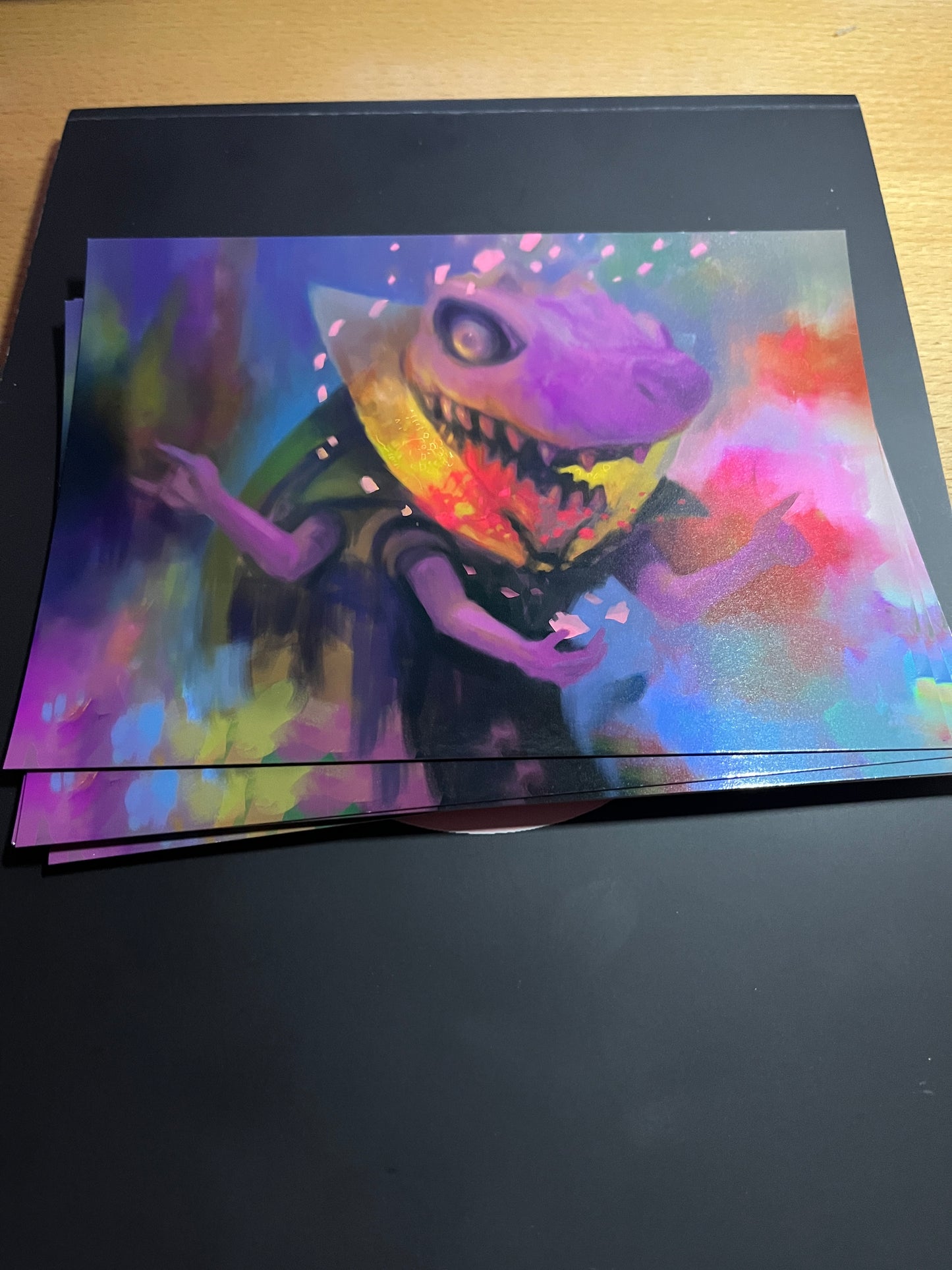 Postcard - Harry Lizard