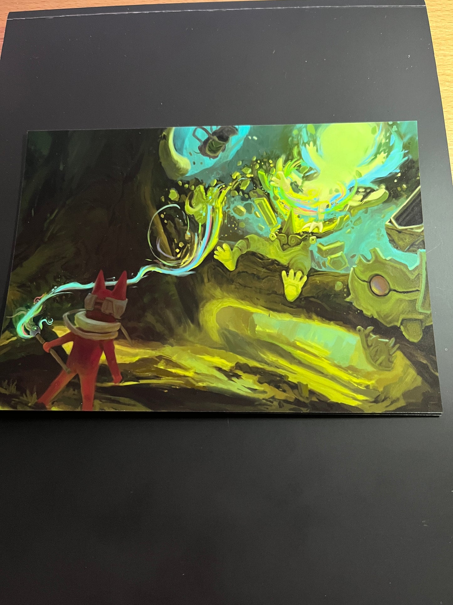 Postcard - Light from Darkness