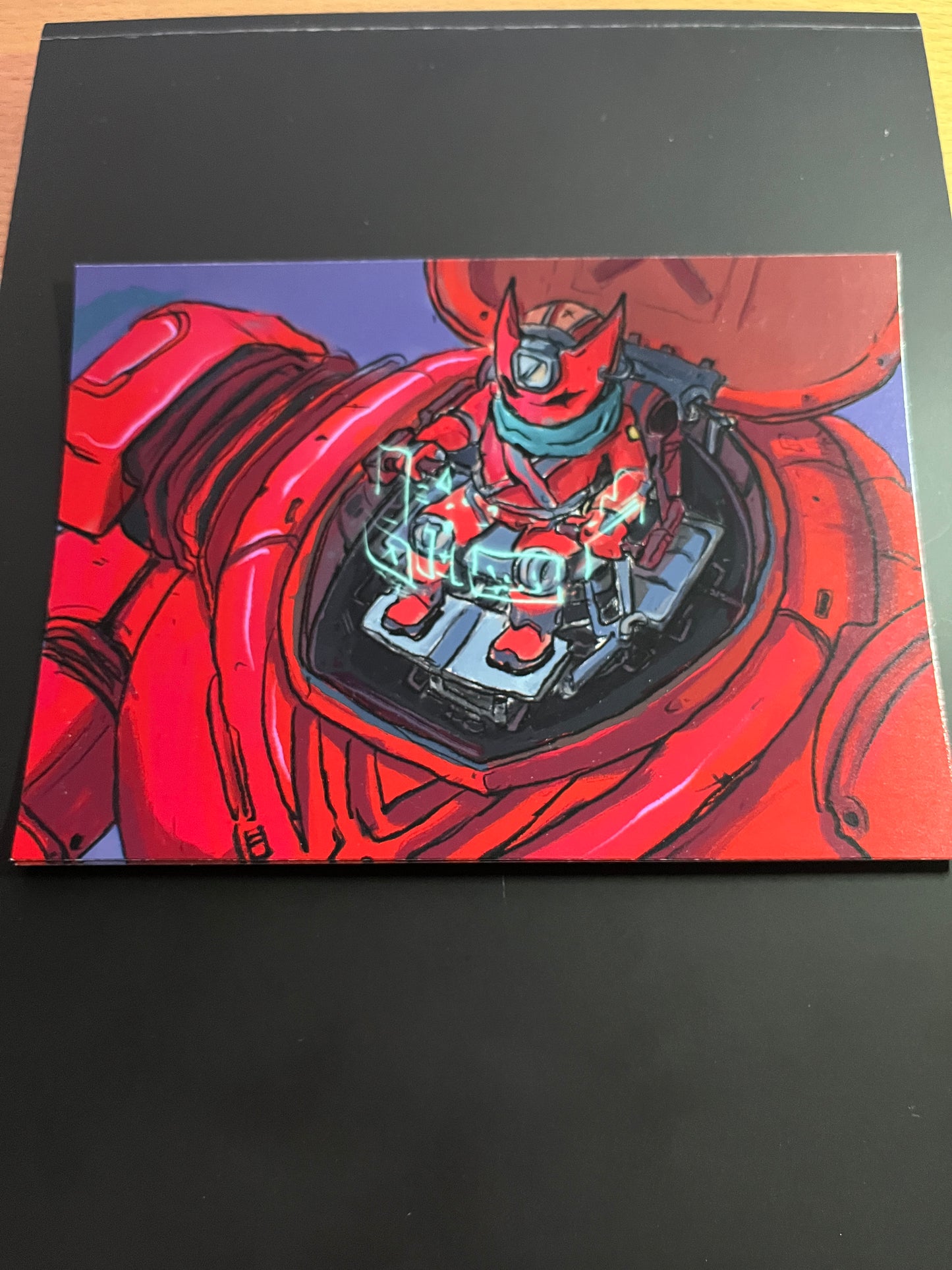 Postcard - Robot Pit