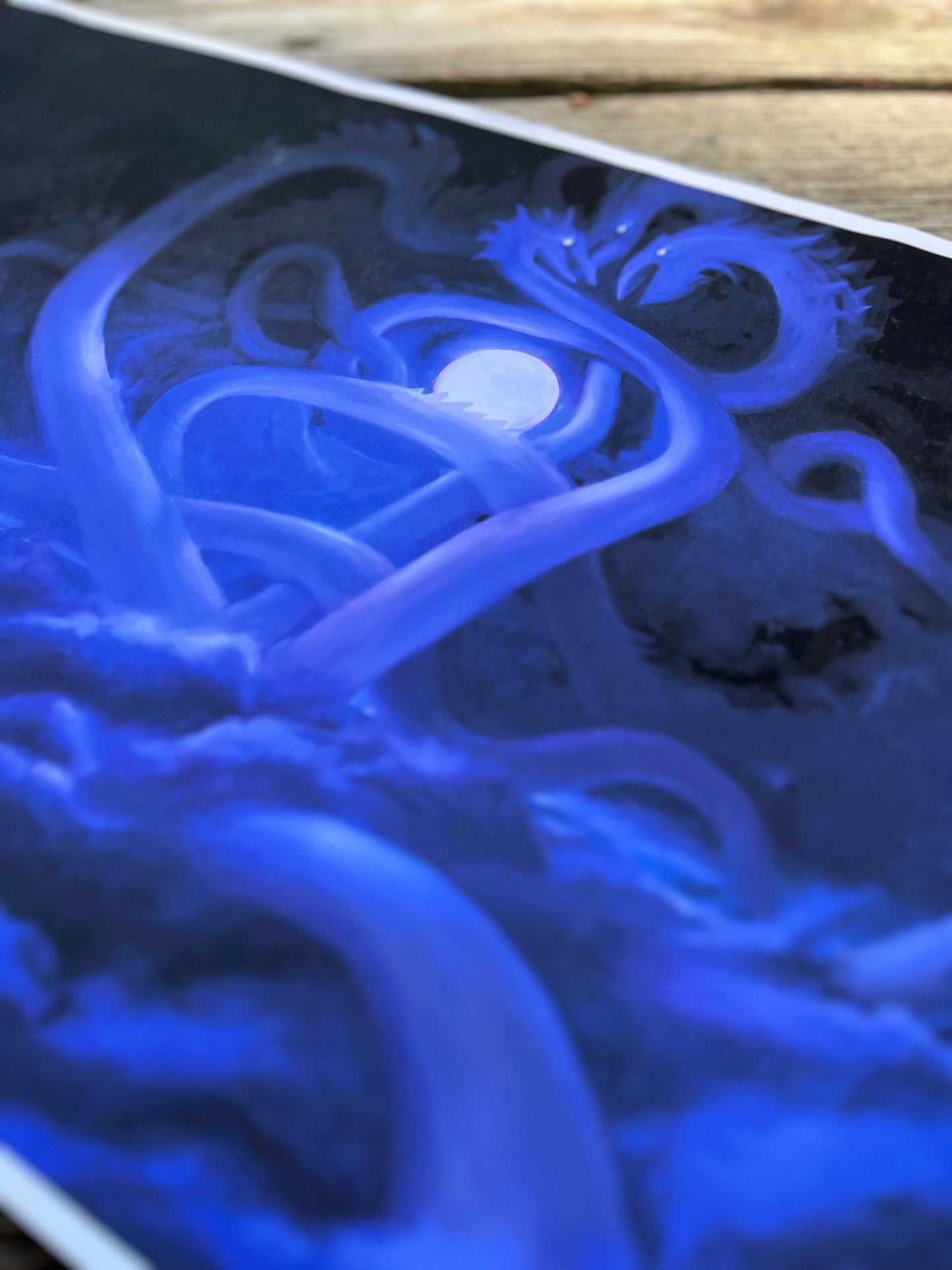 Moonlit Dance - 30'' x 14'' Giclée Fine Art Print