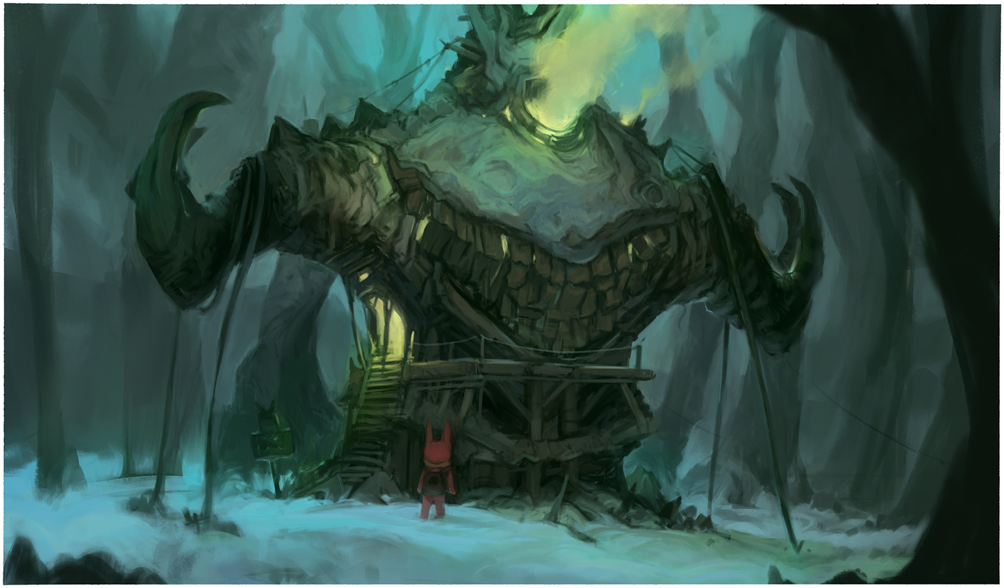 Wizard House - 8.5"x 11"