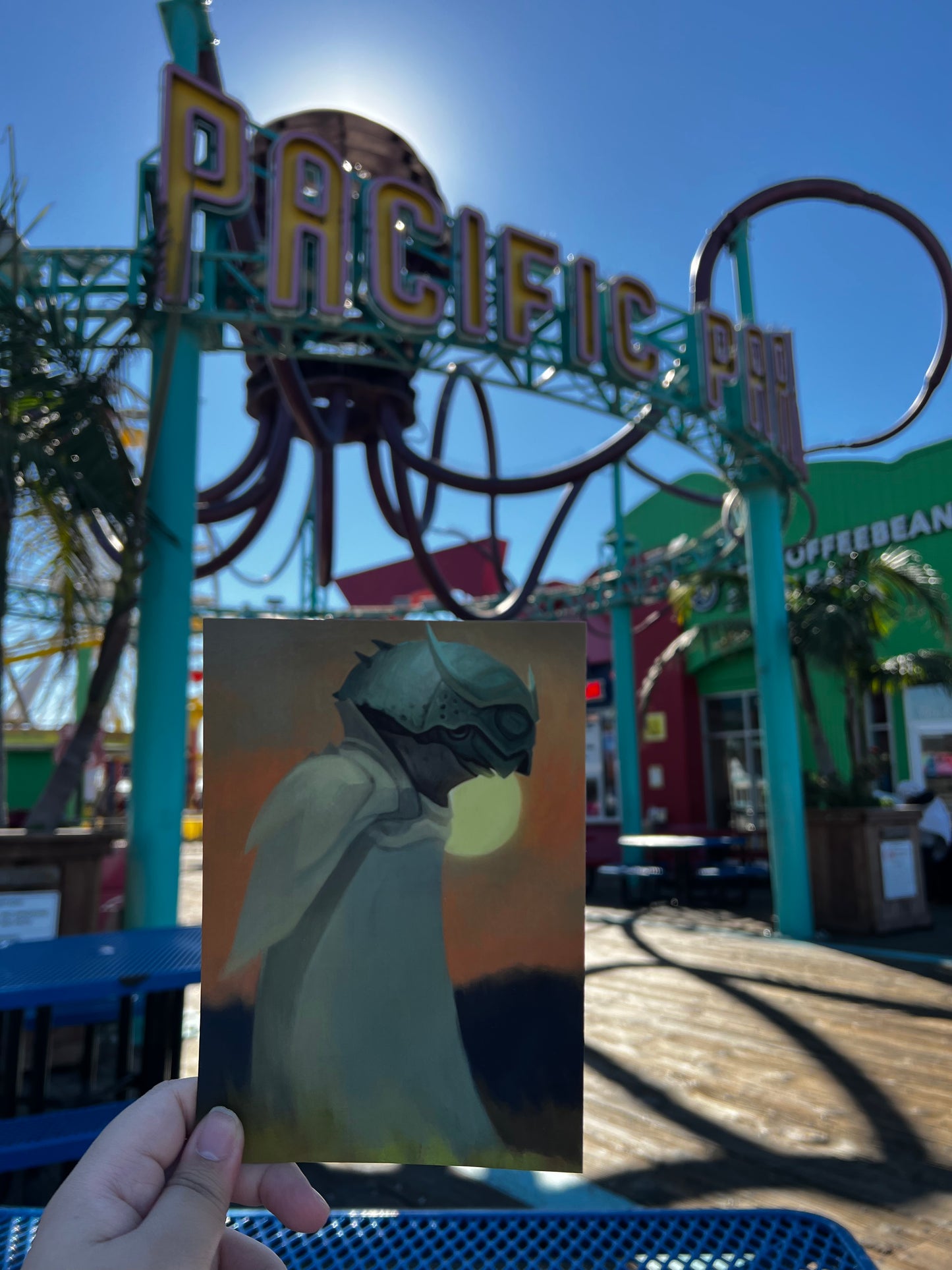 Postcard - Fishy Head