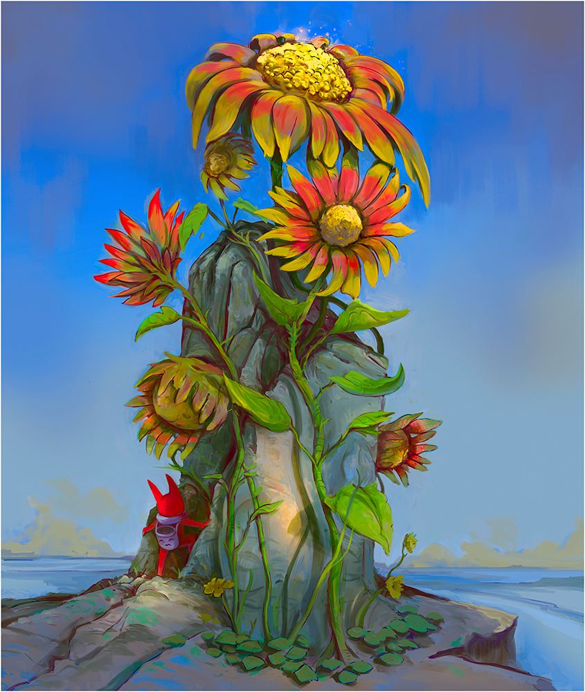 Sunflower - 8.5"x 11"