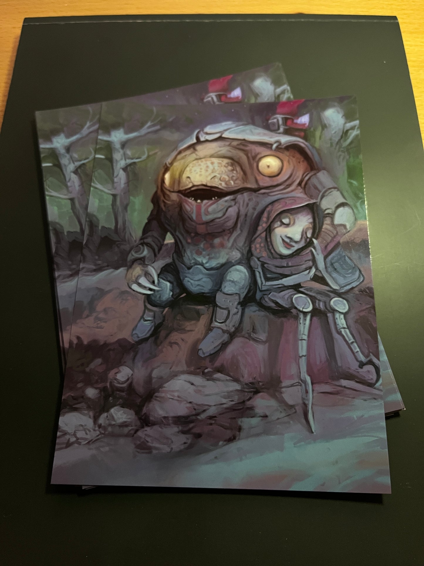 Postcard - Cyntia and Cyrex