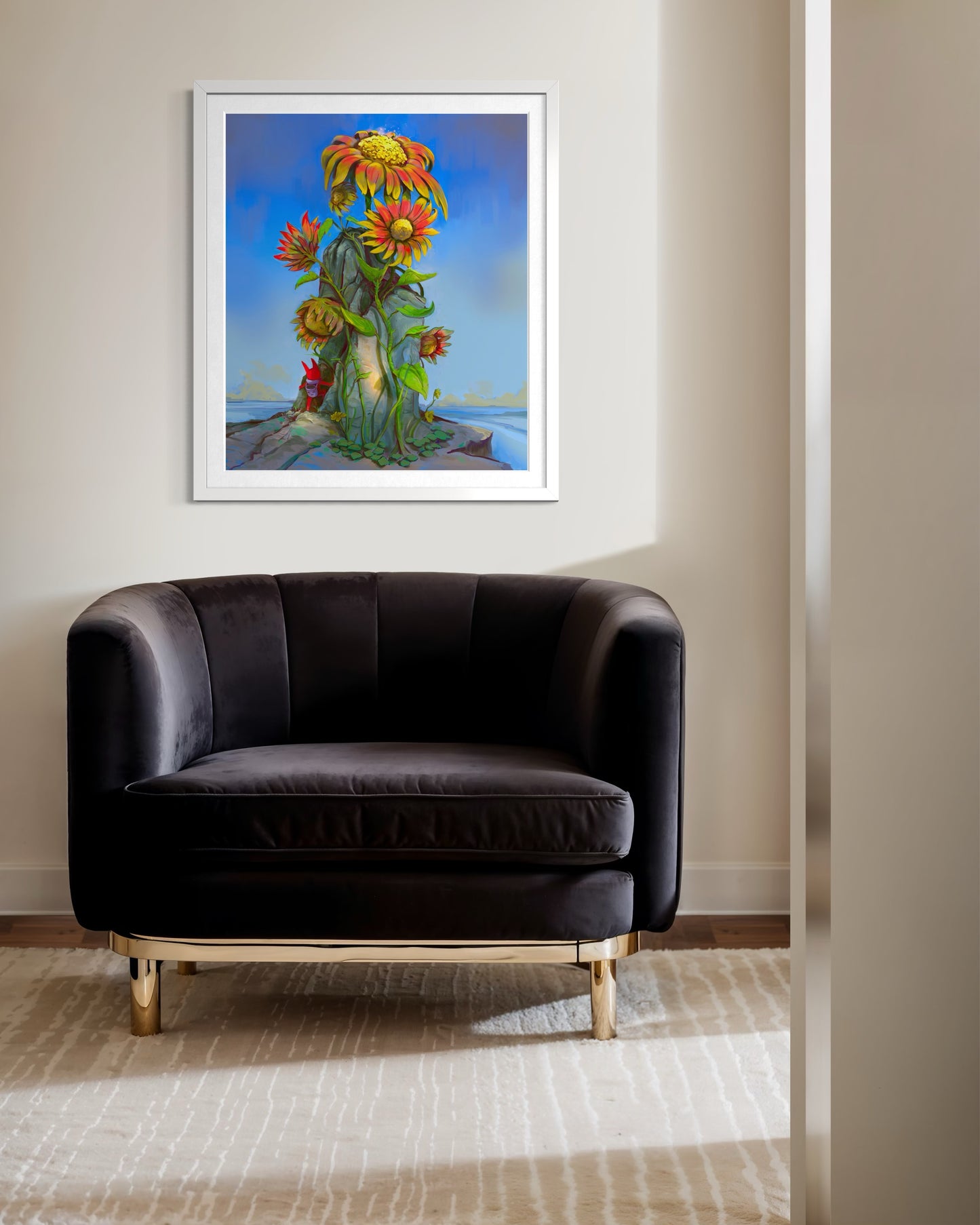 Sunflower - 25'' x 30'' Giclée Print