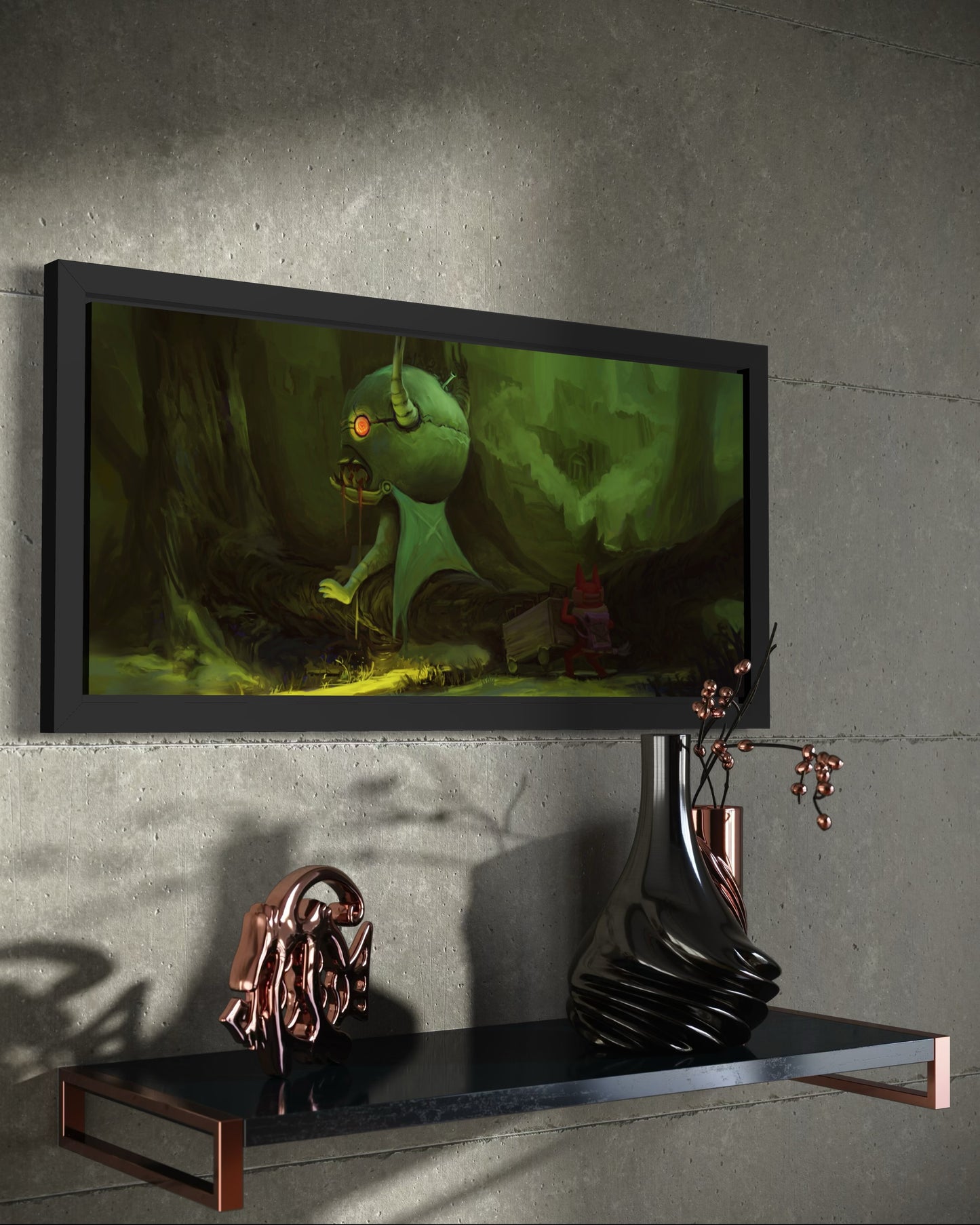 Morzhul The Unpleasant - 30'' x 14'' Giclée Fine Art Print