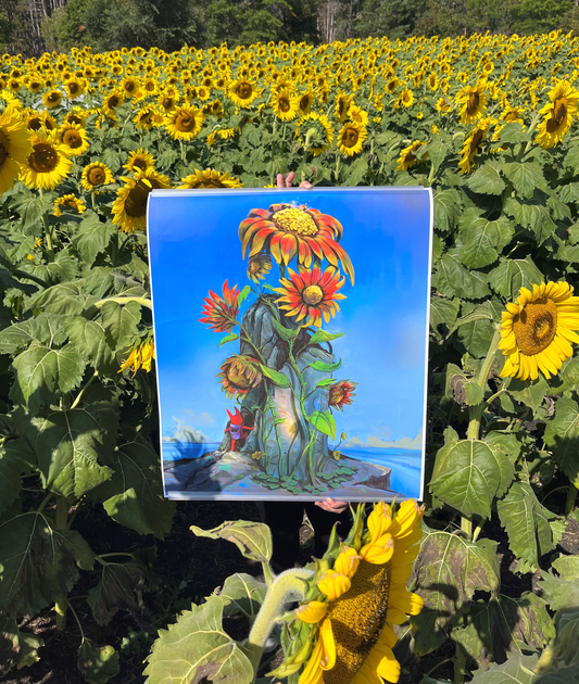 Sunflower - 25'' x 30'' Giclée Print