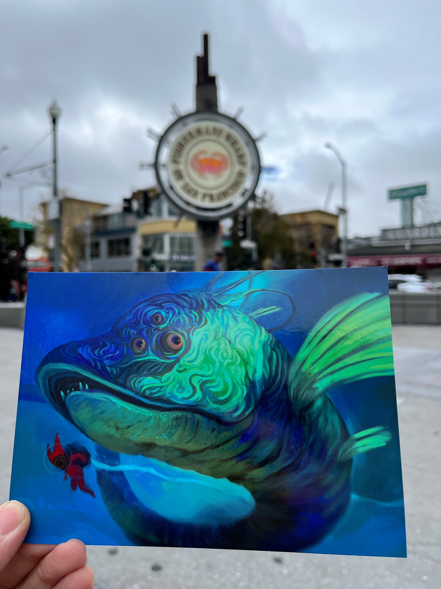 Postcard - Cyclone Fish